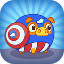 Mango Piggy Piggy Hero (en inglés)